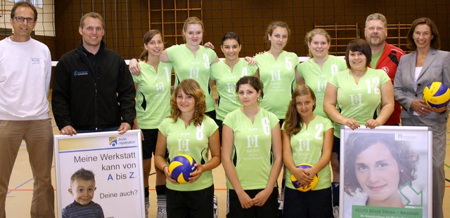 Die Abteilung Volleyball des Turnverei...ten fr diese Anschaffung bernommen.   | Foto: privat