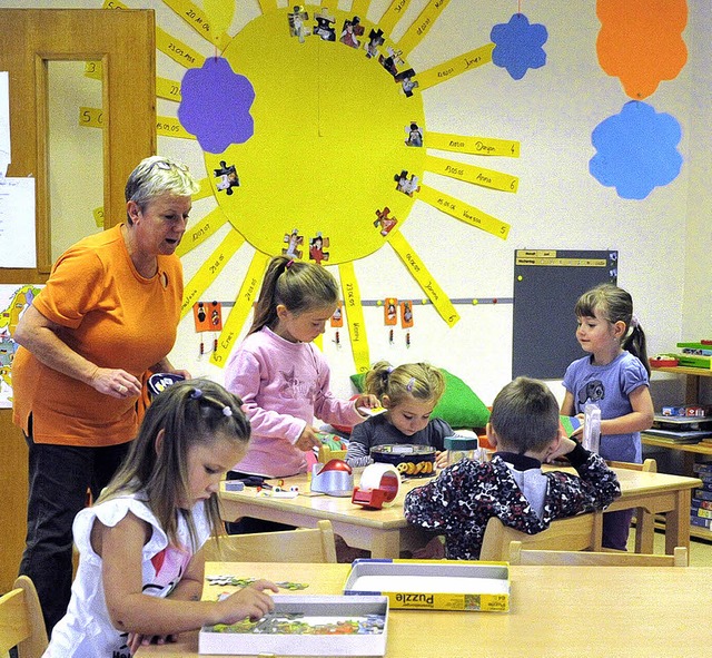 Der Mllheimer Kindergarten Kppelematten bekommt eine Ganztagesgruppe.   | Foto: Volker Mnch