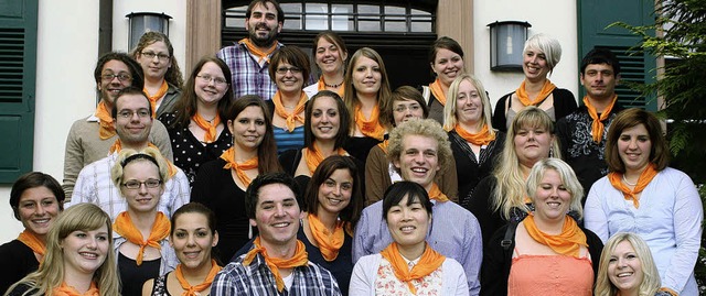 Die Absolventen der Theresia-Scherer-Schule  | Foto: privat