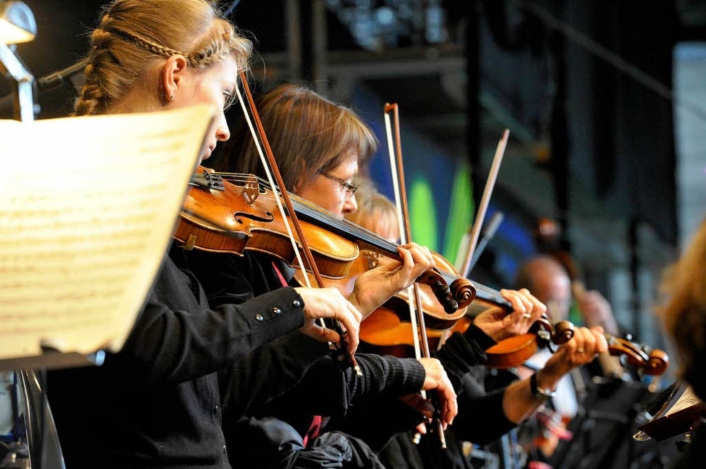 Kontertante MeisterleistunG: die Musiker des Markgrfler Symphonieorchesters