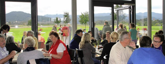 Volles Haus: Viele Besucher aus der Re...rinnen und drauen war reger Betrieb.   | Foto: Sabine Model