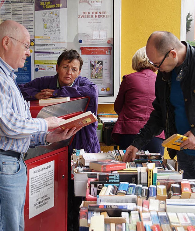 Groer Andrang herrschte  vor  der Mediathek.     | Foto: Hrvoje Miloslavic