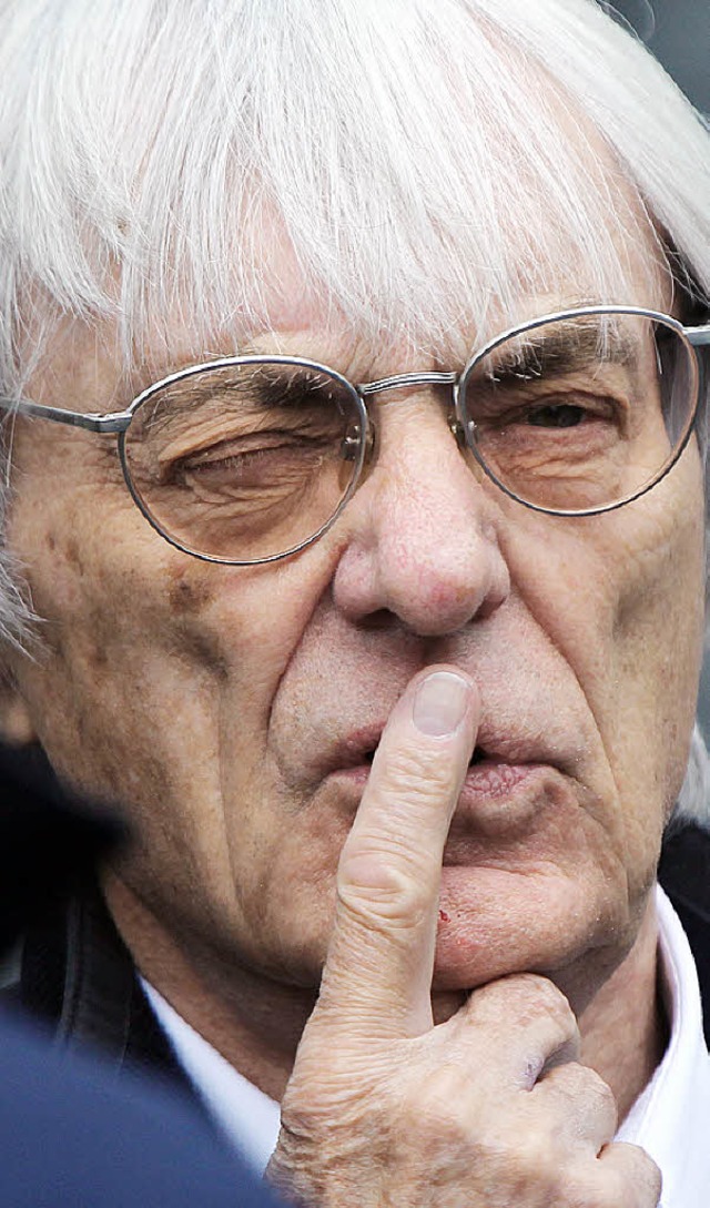 Denkt ber den  Nrburgring nach: Bernie Ecclestone  | Foto: dpa