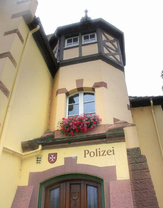 Der Heitersheimer Polizeiposten  hatte  2010 reichlich zu tun.   | Foto: Lemm