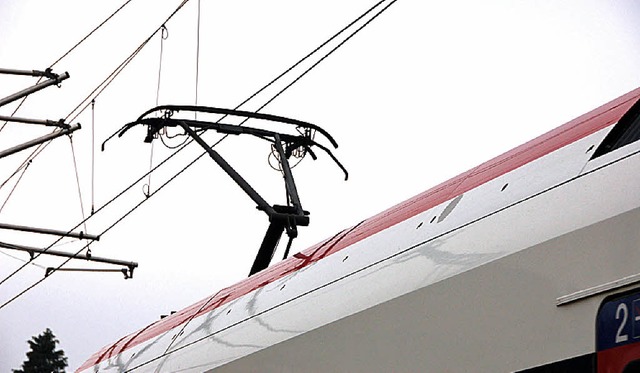 Strom wnscht sich die IG Pro Schiene auf fr die Hochrheinbahn.   | Foto: Daniel Gramespacher