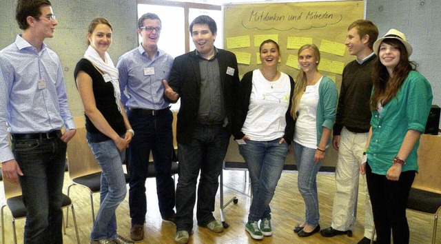 Die Delegation aus Ettenheim beim Kong... Weber, Ivan Labusga und Melanie Disch  | Foto: IL