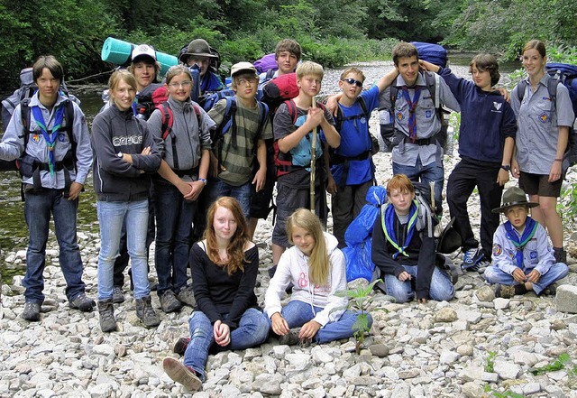 Der Weg ist das Ziel &#8211; unter die...is auf Tour durch die Wutachschlucht.   | Foto: Urs Kirchhofer