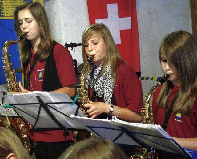 Das 28. Musikfest des Musikvereins Kar...er Schule boten hchsten Musikgenuss.   | Foto: Ingrid Arndt