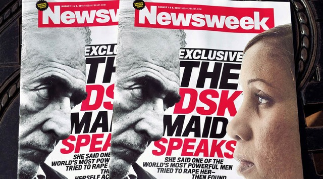 Die Titelseite der aktuellen &#8222;Newsweek&#8220;-Ausgabe   | Foto: afp