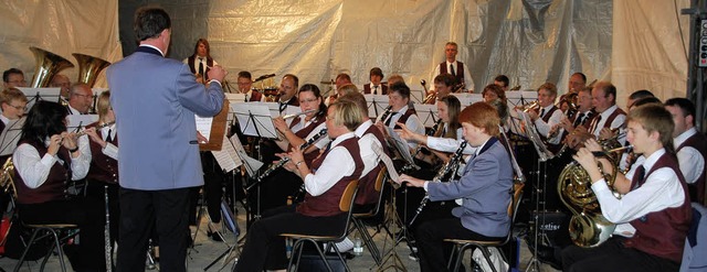 Das Sommerfest des Musikvereins  war  gut besucht.  | Foto: Marion Domann