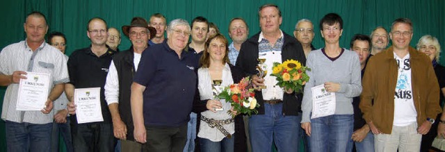 Die Sieger beim Schtzenfest des Sportschtzenvereins Herten  | Foto: Petra Wunderle