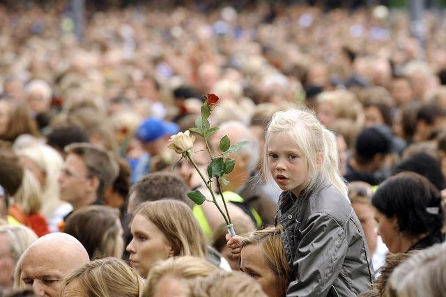 Norwegen: Rosen gegen den Hass