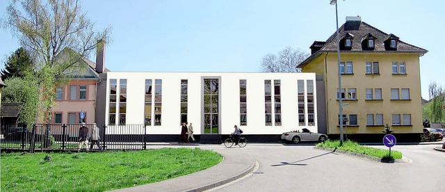 An der Rammersweierstrae hlt moderne...inzug ist in der zweiten Hlfte 2012.   | Foto: Entwurf: Grossmann Architekten