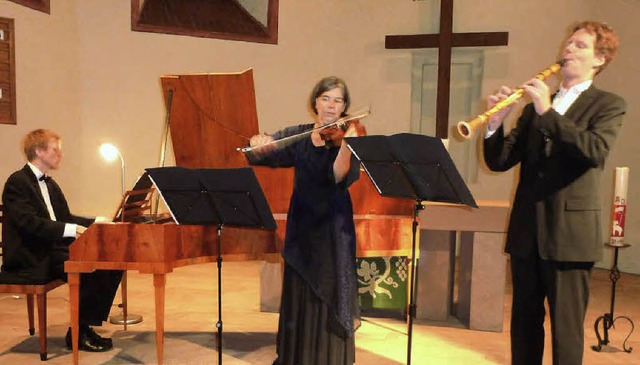 Groartige Musik in der Nimburger Berg...yer, Annette Schmidt und Enno Kastens.  | Foto: Karlernst Lauffer