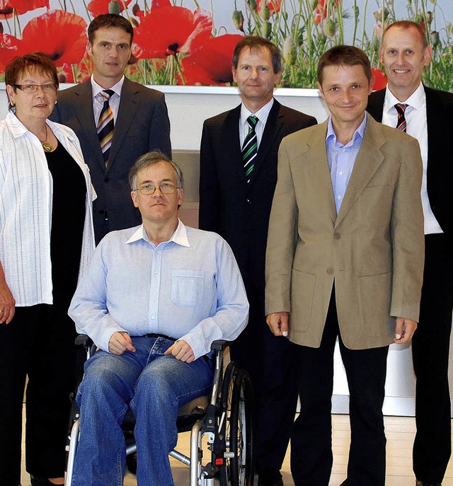 Arbeitsjubilare bei  Endress +Hauser  ...ark (25 Jahre) sowie  Wilfried Kning   | Foto: Privat