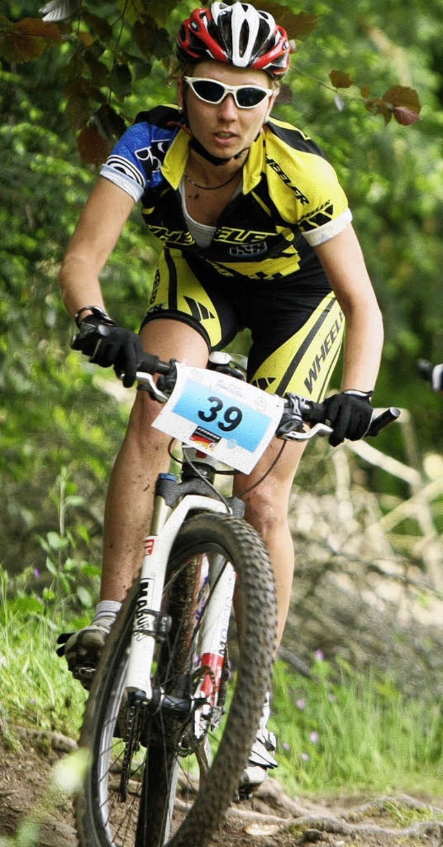 Sarah Zimmerlin fhlt sich auf dem Mountainbike wohler als auf dem Rennrad.  | Foto: sportfotograf