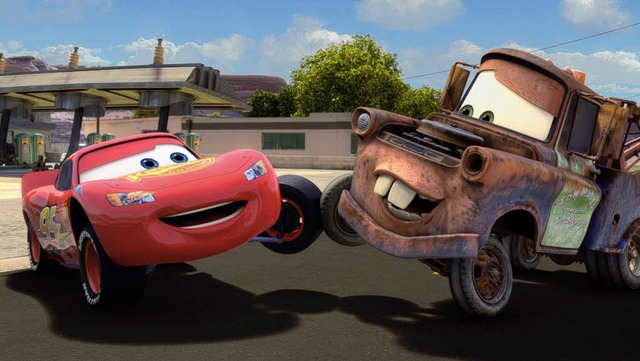 Bis dass der Rost sie scheidet: Lightning McQueen, Hook   | Foto: disney/pixar