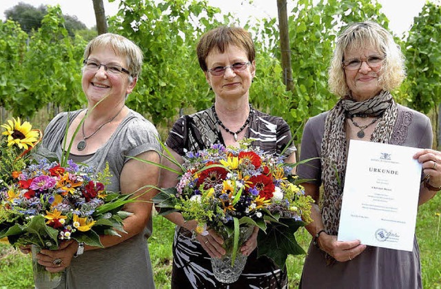 In den Ruhestand verabschiedet wurden ...itter, Heide Thoma und Christel Meyer   | Foto: Jrgen Schweizer