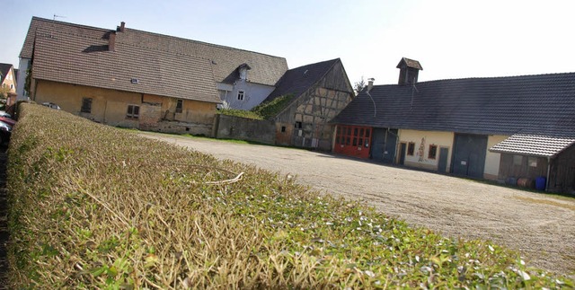 Ein Juwel in den Augen der Stadtentwic...Meierhof-Areal mitten in Grafenhausen.  | Foto: Baumann