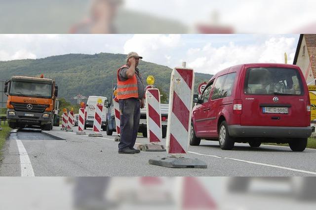 Baustelle fast geschlossen