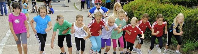 Viel Spa hatten die Kinder beim 13. R...r Jugendlauf und es gab nur Gewinner.   | Foto: Hans-Walter Mark
