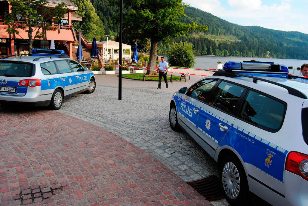 Weltkriegsgranate löst Großeinsatz am Titisee aus Weltkriegsgranate löst Großeinsatz am Titisee aus