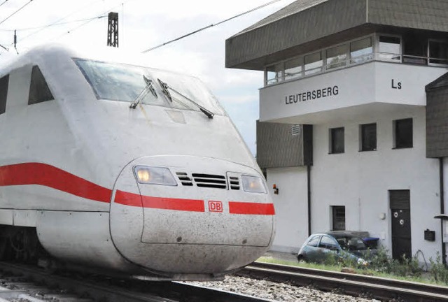 Richtung Hauptbahnhof oder Gterbahnho...tellwerk Leutersberg wird stillgelegt.  | Foto: markus Zimmermann