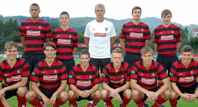 Die Neuzugnge beim  SC Freiburg II, k...es Elie Laprevotte (Racing Straburg)   | Foto: SEBASTIAN EHRET