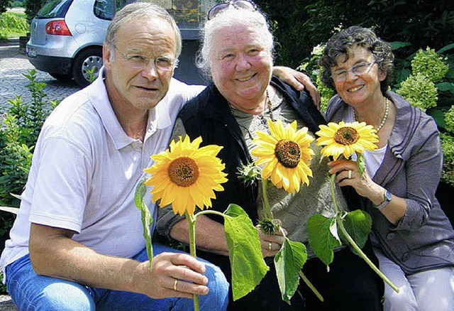 Nahmen Abschied (von links): Markus Hdrich, Myra Tanner und Doris Petermann   | Foto: BZ