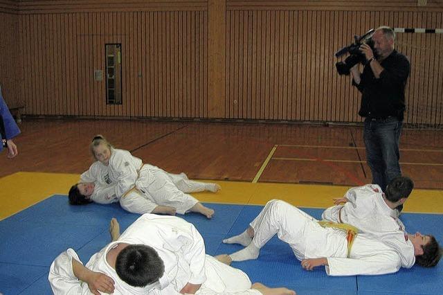 Judoka werden fr ARD gefilmt