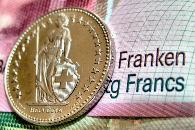 Rekordkurs: Euro erstmals unter 1,10 Franken