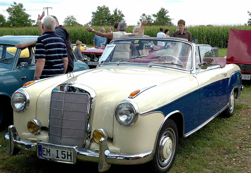 Das Mercedes Bonton Cabrio aus dem Jahre 1959