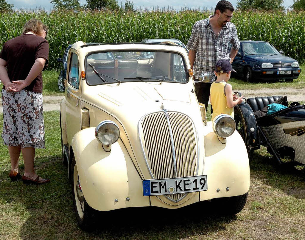 Begehrt: Fiat 500 A aus dem Jahre 1938