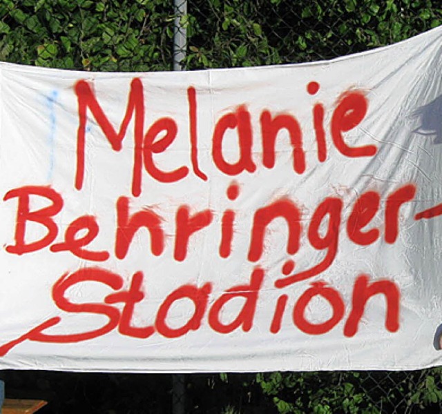 Im Melanie-Behringer-Stadion  Wieden f... und des Bergblick-Stammtischs statt.   | Foto: Nitschmann