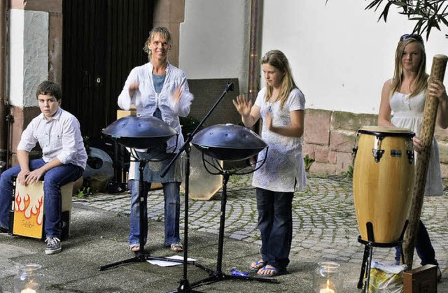 Benefizkonzert  in Sankt Anton: Ute-Na...rojekts &#8222;Lebens(t)rume&#8220;.   | Foto: Ilona Hge