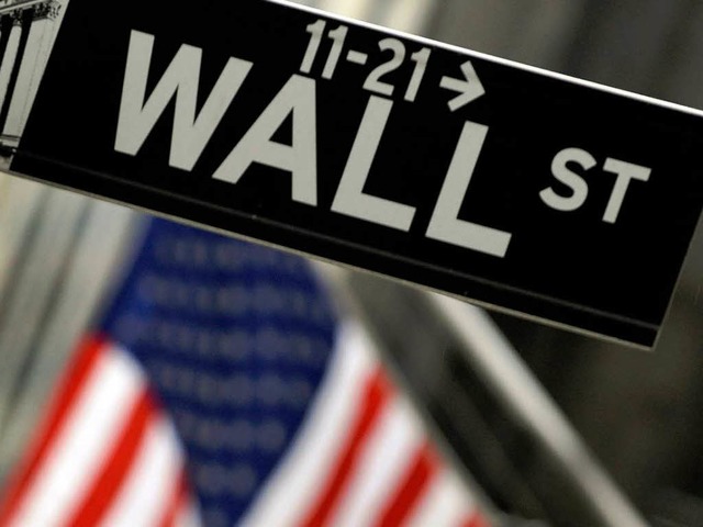 Hier wird gut verdient: die Wall Street in New Yor  | Foto: AFP