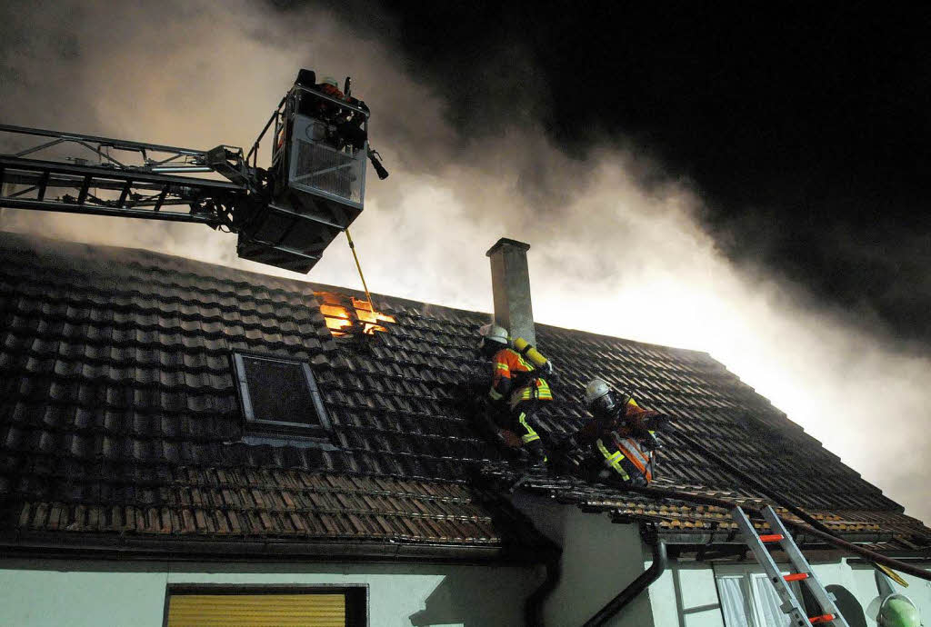 Der Dachstuhlbrand in Heiligenzell