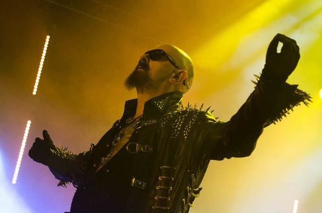 Rob Halford von  Judas Priest.  | Foto: Benoit Facchi/www.cliche-bf.fr