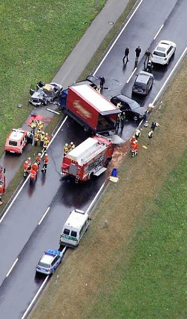 Argument fr den Tunnel: Unfallgefahr im Hllental   | Foto: Polizei