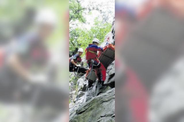 Rettung aus der Felswand