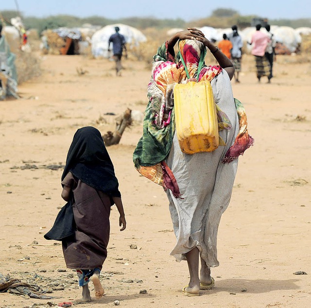 Hungerflchtlinge im kenianischen Lager  Dadaab   | Foto: dpa