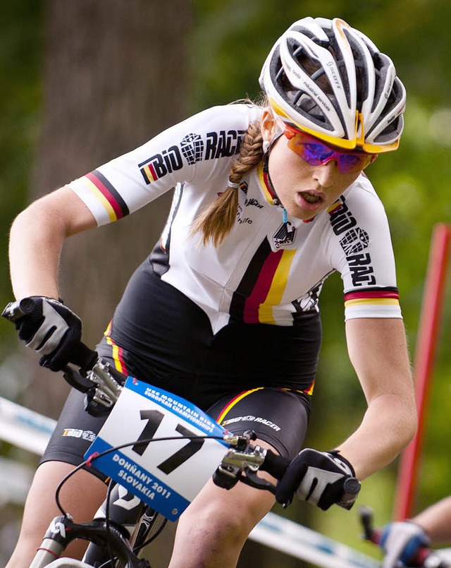 Vierte bei Mountainbike-EM Frauen U23: Helen Grobert   | Foto: Privat