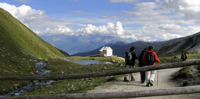 Inmitten der Alpen auf dem Weg Selbstf...infach&#8220; und &#8222;Leben&#8220;.  | Foto: Privat