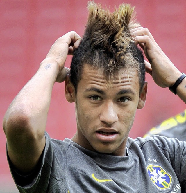 Seriser Haarschnitt? Neymar   | Foto: afp