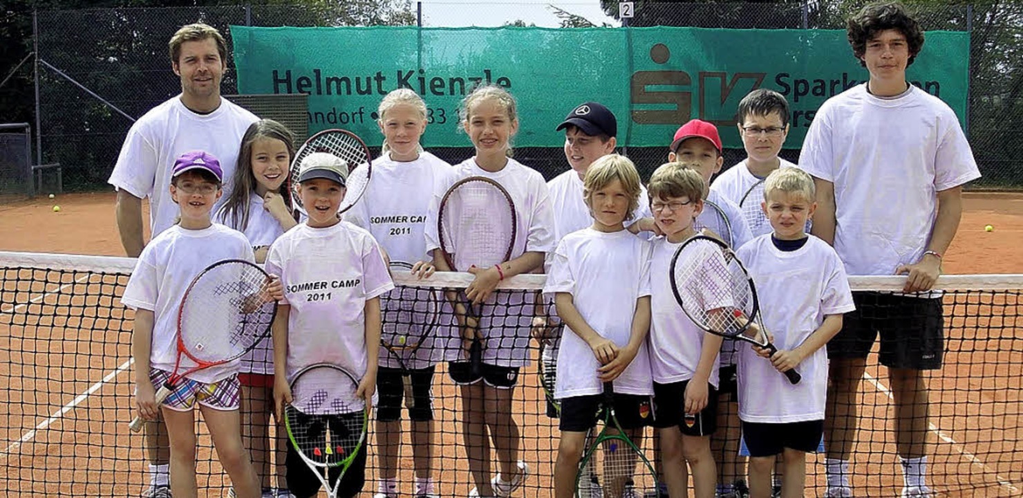 Bonndorf (nk)Der Tennisclub setzt sein...igen die Teilnehmer auf dem Bild. (nk)  | Foto: Norbert Kriegl