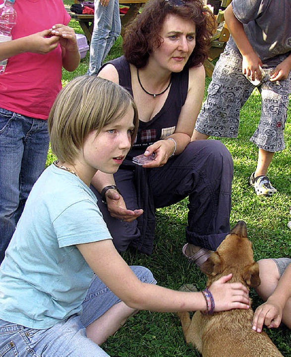 Tierheilpraktikerin Silke Ahrens weiß, worauf es bei Haustieren ankommt.   | Foto: BZ