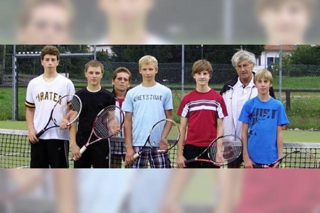 Ein gefeierter Meistertitel der Tennisjugend