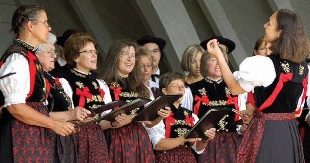 Der Bernauer Kirchenchor ist auch dies...ntstand am Thoma-Tag vor zwei Jahren.   | Foto: Archivfoto: Kathrin Blum
