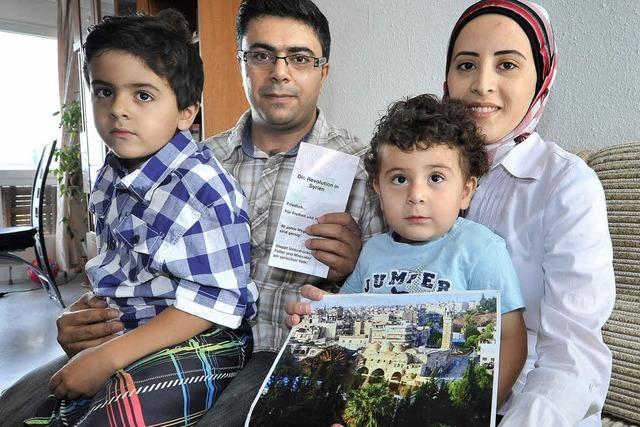 Die syrische Familie Aljasem leidet mit ihren Landsleuten