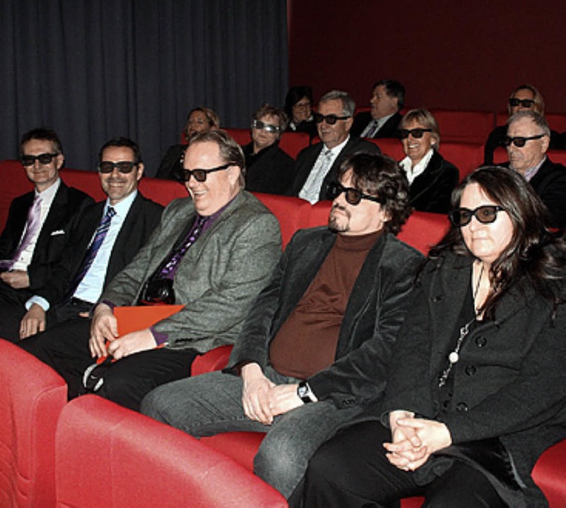 Man sitzt bequem im neuen 3D-Kino in der Vita Classica.  | Foto: Huber